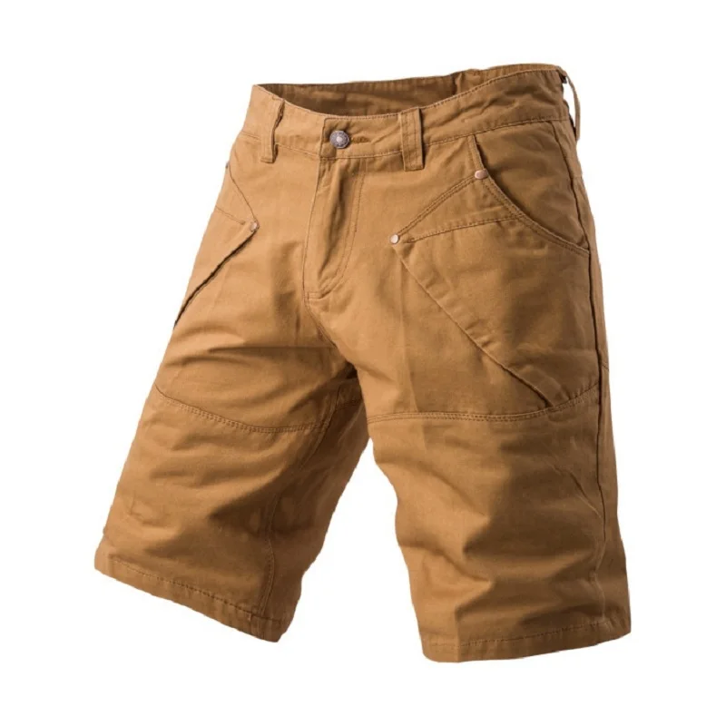 Summer Shorts Men Cotton Solid Casual slim fit Denim Cargo Shorts Calf-Length Solid Short Hombre European Size Summer Shorts Men Cotton Solid Casual slim fit Denim Cargo Shorts Calf-Length Solid Short Hombre European Size