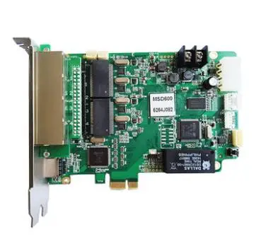 Novastar RGB полноцветный видео светодиодный экран отправка карты NOVA MSD600 | Электроника