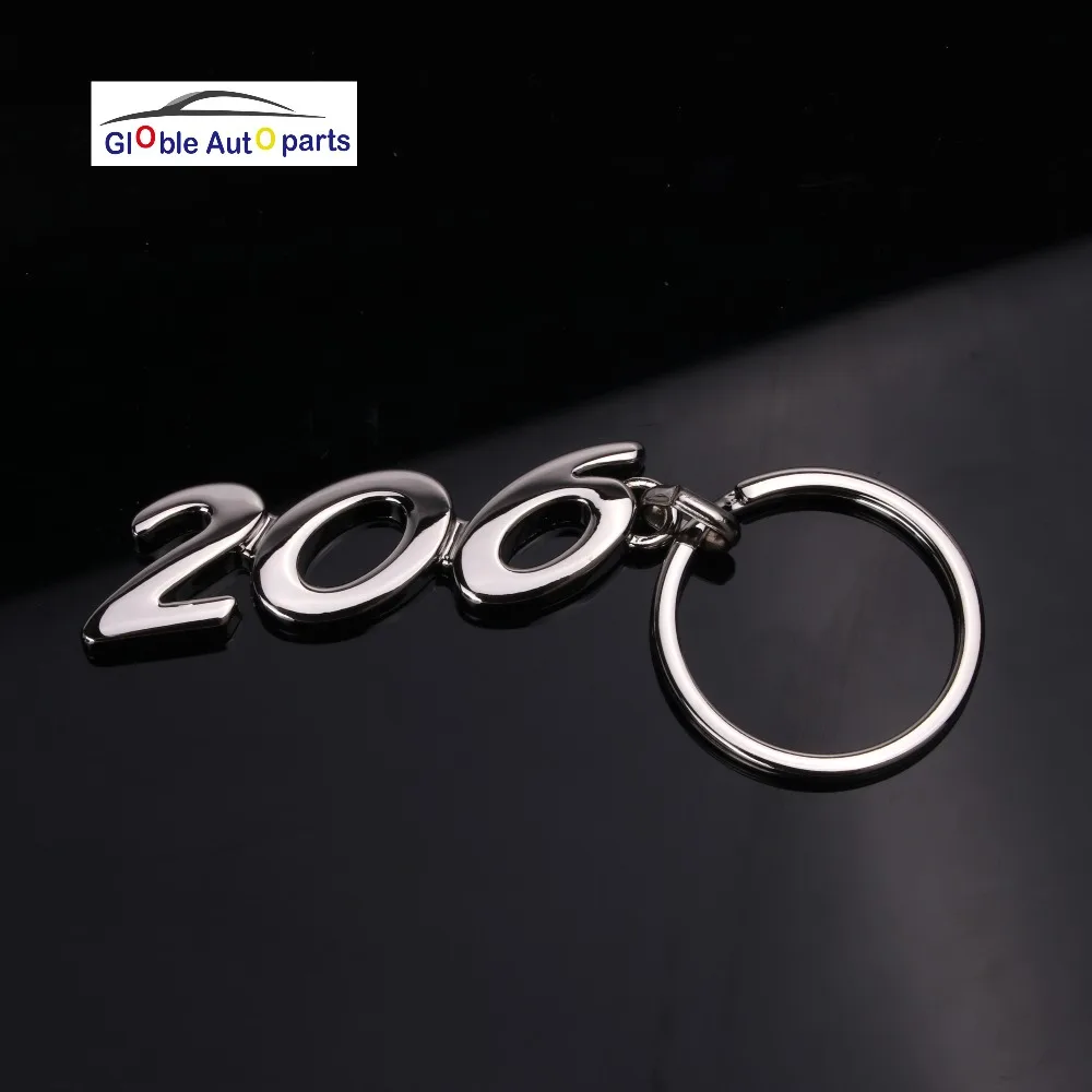 Кольцо для ключей для peugeot автомобильные брелки с логотипом 206 207 301 307 308 408 3008 508 брелок стайлинга автомобилей кольцо для ключей из сплава брелок для ключей