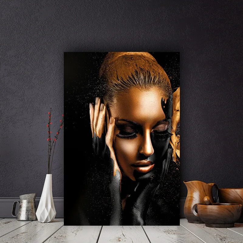 African art oil painting canvas