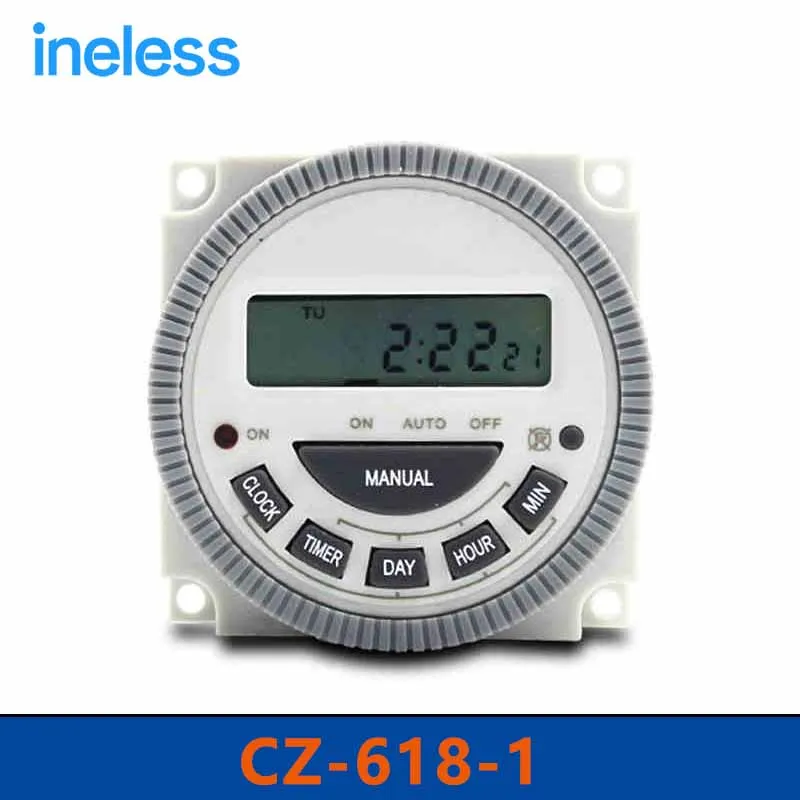 CZ618 1 AC220V 50/60Hz Cycle Countdown Timer Switch Timer Control Switchin