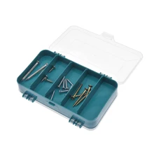 Прочный 13grids Двусторонняя Tool Box электронный Пластик Контейнер Дело SMD SMT винт швейные Рыбалка живописи коробка для хранения