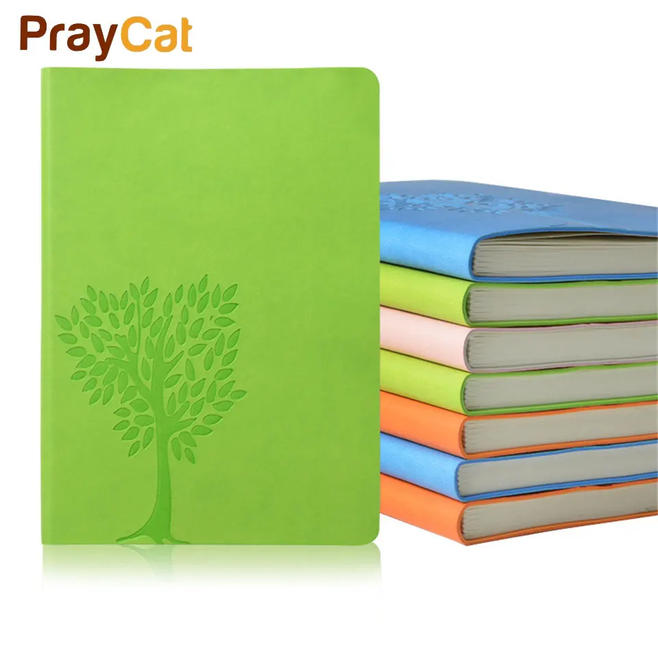 

B5 A5 Notebook Diary Notebook PU Leather Cover Business Planner Journal Stationery For Students Notebooks Custom logo