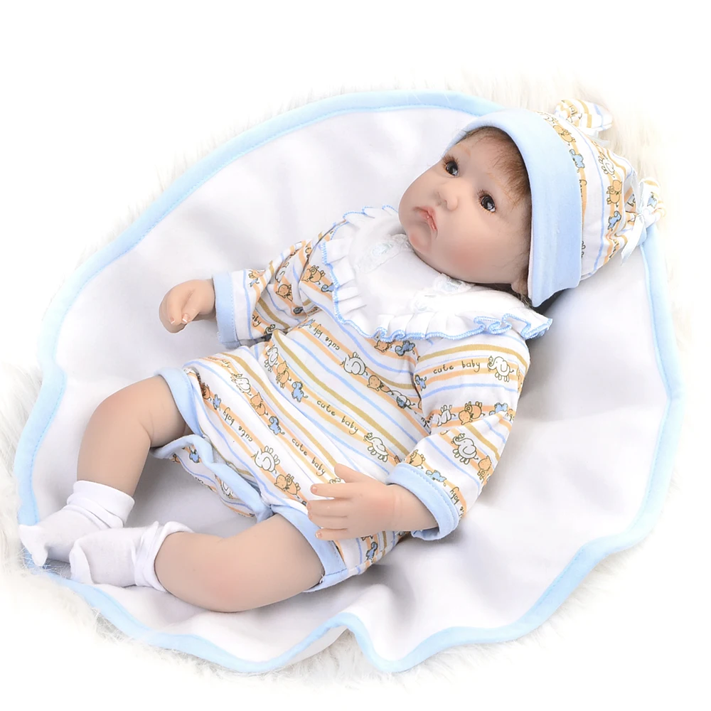 Ограниченная Коллекция 16 &quotReborn Bonecas реалистичные Мини Мягкие силиконовые