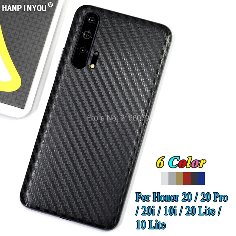 Защитная 3d пленка из углеродного волокна для Honor 20 / Pro 20i /10i Lite 10 Lite|Бамперы| |