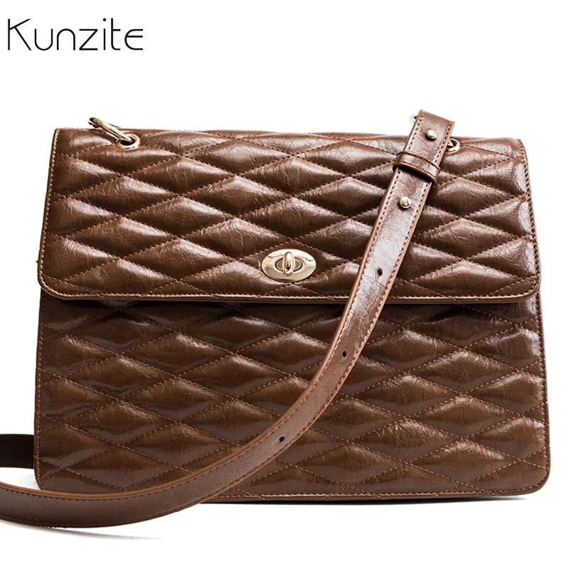 2018 Luxury Brand Female Handbags Women Plaid Bags Large Tote Bag Designer Brown Leather Big Crossbody Shoulder Bags Sac A Main цена 2018 Luxury Brand Female Handbags Women Plaid Bags Large Tote Bag Designer Brown Leather Big Crossbody Shoulder Bags Sac A Main цены онлайн