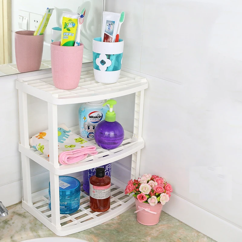 

BSBN 1212 high-quality Superposition Shelf Multilayer Type Plastic Storage Racks Kitchen Shelving Holders Multiuse Organizer