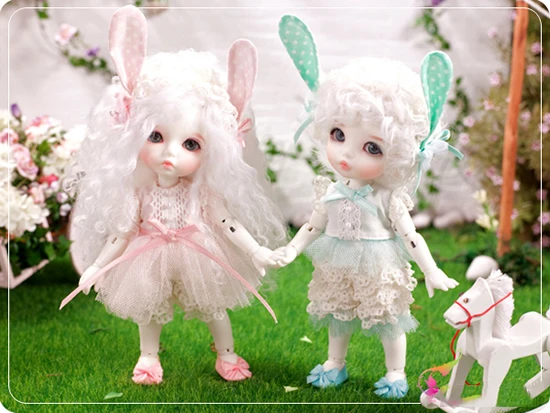 

Bonnie 1/8 BJD Doll BJD/SD Fashion LOVELY model Resin Joint Doll For Baby Girl Birthday Gift random eyes