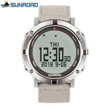 SUNROAD военные цифровые часы мужские часы лучший бренд класса люкс монитор сердечного ритма спортивные наручные часы Saat Relogio Masculino