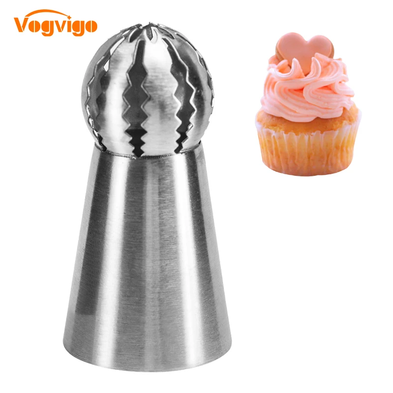 

VOGVIGO DIY Ball Nozzles Pastry Flower Cake Decorating Tools Tips Icing Piping Nozzle Fondant Cake Cream Mouth Mold Tool