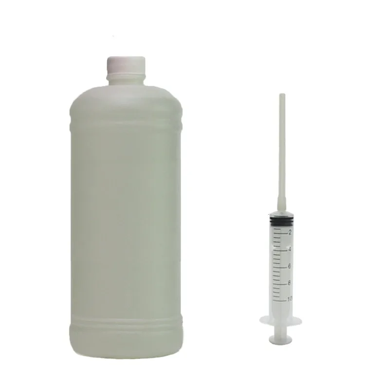 

1000ML printer head cleaning solution cleaning liquid +syringe with needle for Epson for Brother for Canon for HP all printers