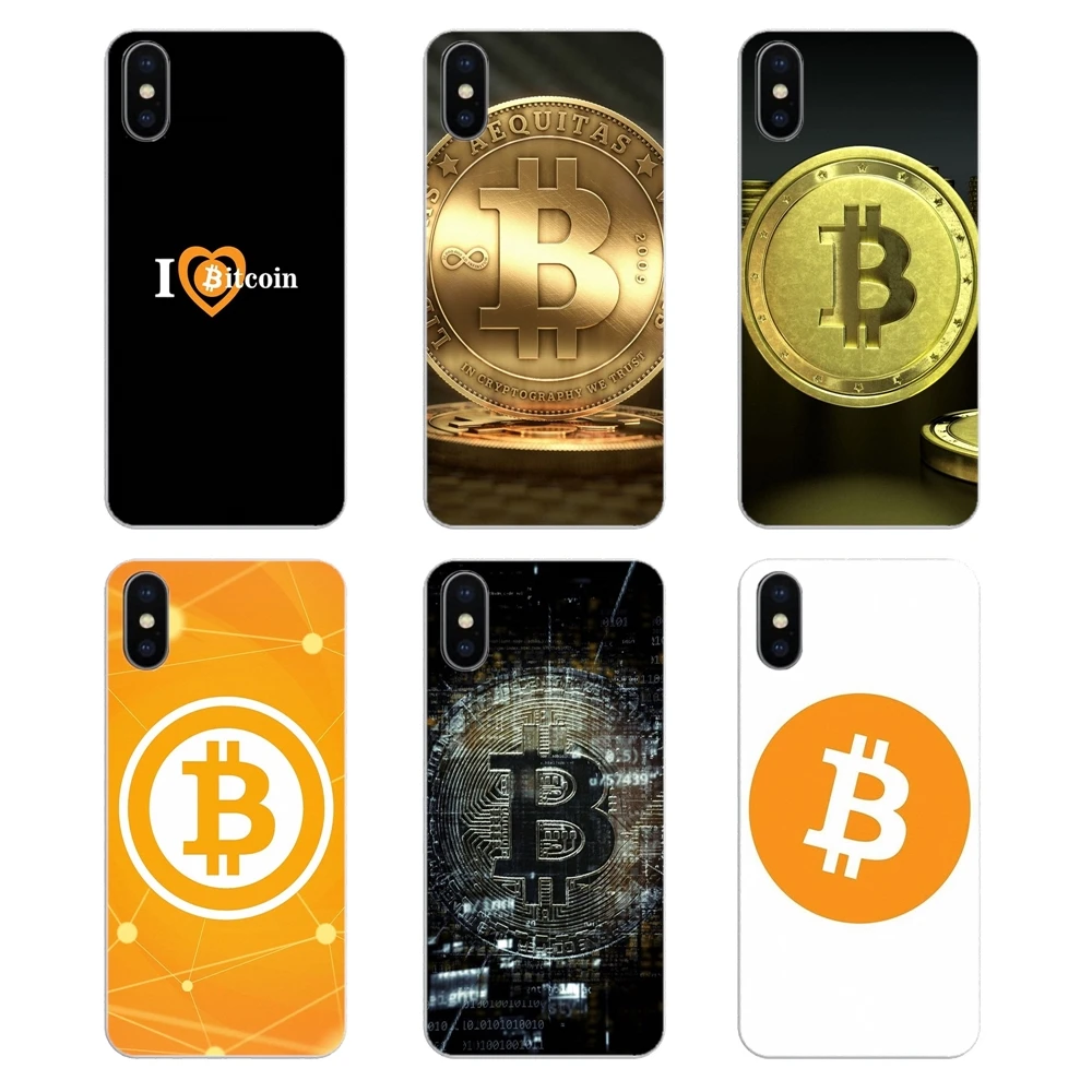 

For Huawei Honor 5A LYO-L21 Y6 II Compact Y5 2 Y5II Mate 10 Lite Nova 2i 9i bitcoin coins Silicone Phone Shell Cover