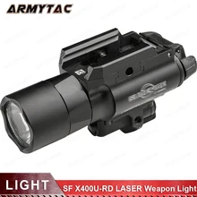 Armytac X400U-A-RD WeaponLight X400 ультра-красный лазерный тактический мощный светодиодный светильник фонарик тактический фонарь для пистолета или длинноствольное Оружие Охота