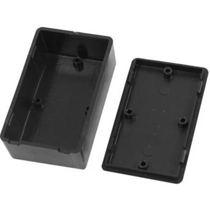 1 шт. черный DIY чехол для инструментов пластиковый электронный ящик для проекта электрические принадлежности 100x60x25 мм