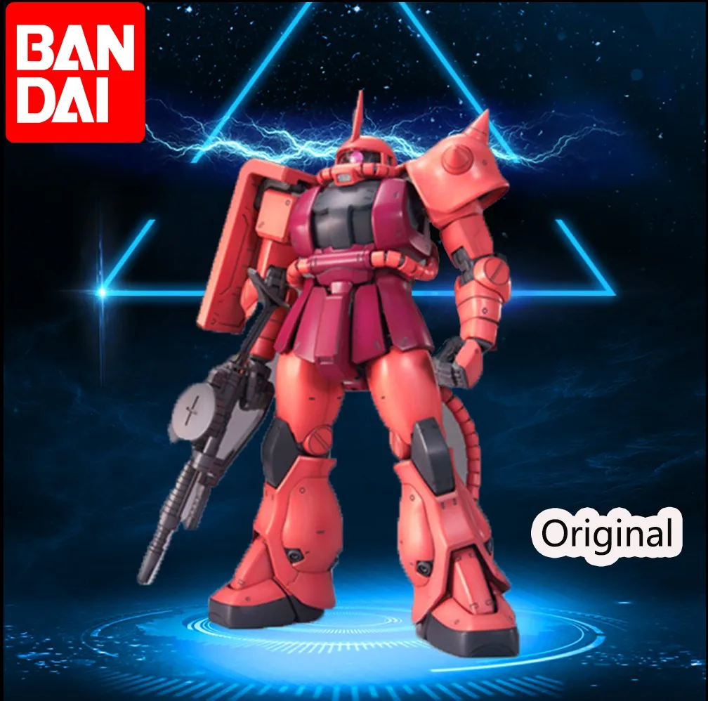 BANDAI MG 1/100 Char's Zaku мобильный костюм экшн-фигурка с эффектом GUNDAM модификация