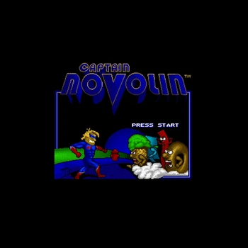 

Captain Novolin 16 bit Big Gray Game Card For NTSC Game Player Drop Shipping