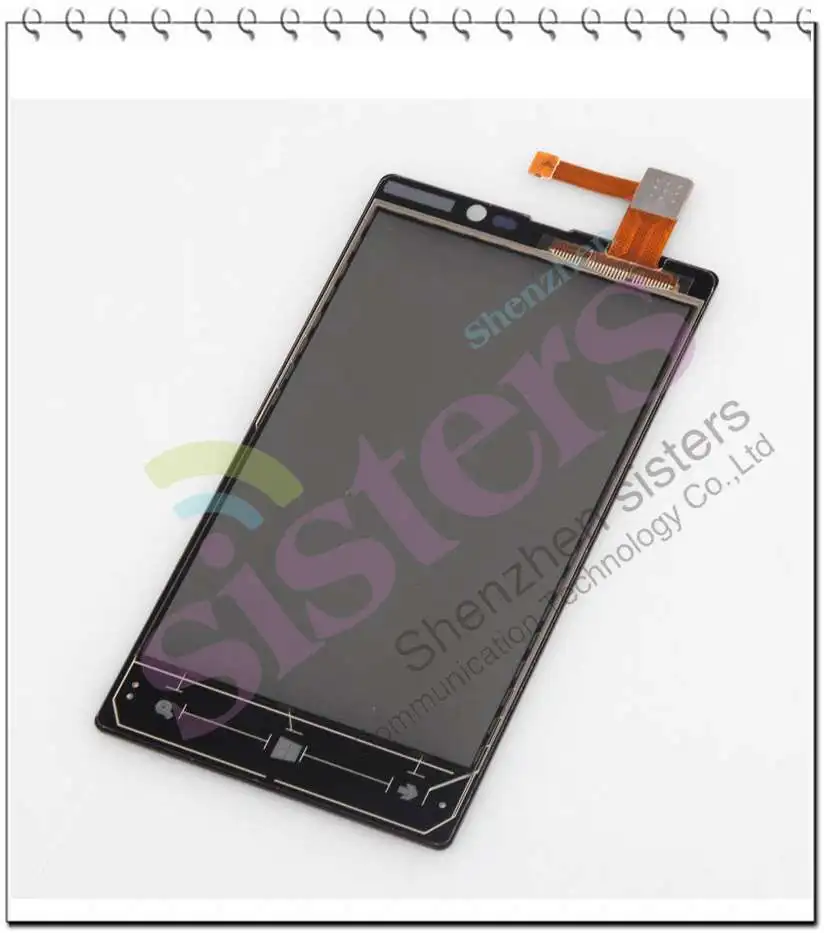 NOK0066 Black Touch Glass Lens Digitizer for Nokia Lumia 820 (1)