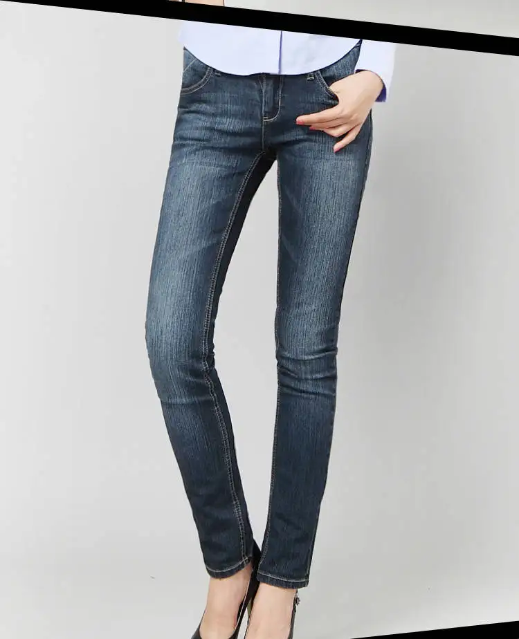New High Quality Vintage 78% Cotton Jeans for Women Denim Pencil Jeans Woman High Elastic plus size High Waist Cowboy Pants New High Quality Vintage 78% Cotton Jeans for Women Denim Pencil Jeans Woman High Elastic plus size High Waist Cowboy Pants