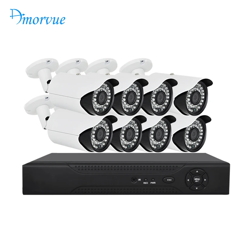 8CH 1080P POE CCTV Kit NVR Network Video Record Home