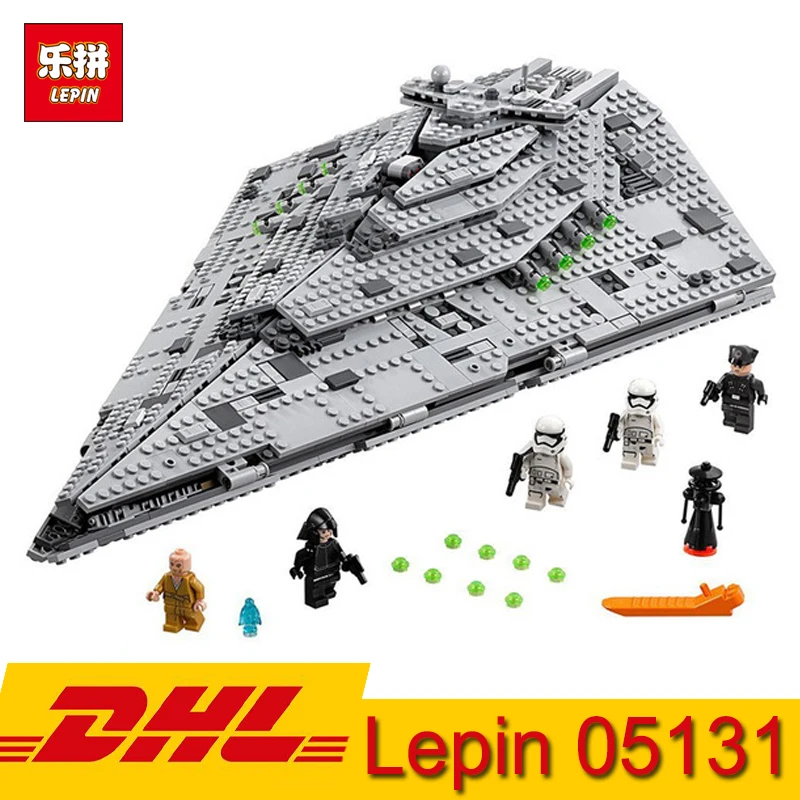 

Lepin 05131 Star Wars Destroyer Model Building Block Compatible LegoING 75190 Bricks Children Toy Gift