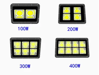 

COB Led Flood Light 50W 100W 200w 300w Waterproof Led Reflector Outdoor Lamp Led Floodlight Wall Street Lamp AC85-265V