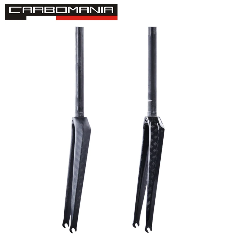 

12K Full Carbon fixed gear fork 700C super light carbon road bicycle front fork fixed gear straight road bike fork 12K 28.6mm