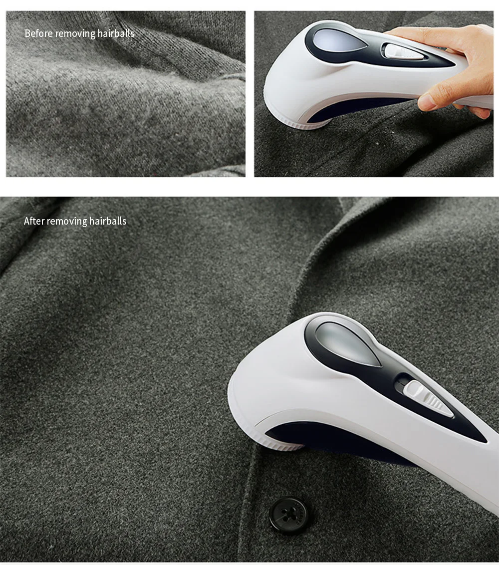 ZHIGAN M17 Rechargeable Pilling Machine Fabric Razor Clothes Hair Ball Trimmer