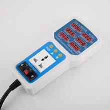 WT98 ручной монитор мощности 4400w20A измерительный прибор холодильник освещение мощность метр измеритель мощности