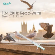 Мм(100 шт.) 11784/785*12 мм Iso FDX-B шприц для животных Pet отслеживания чипы Rfid 2,12/Инжектор для ветеринарной клиники ПЭТ идентификации