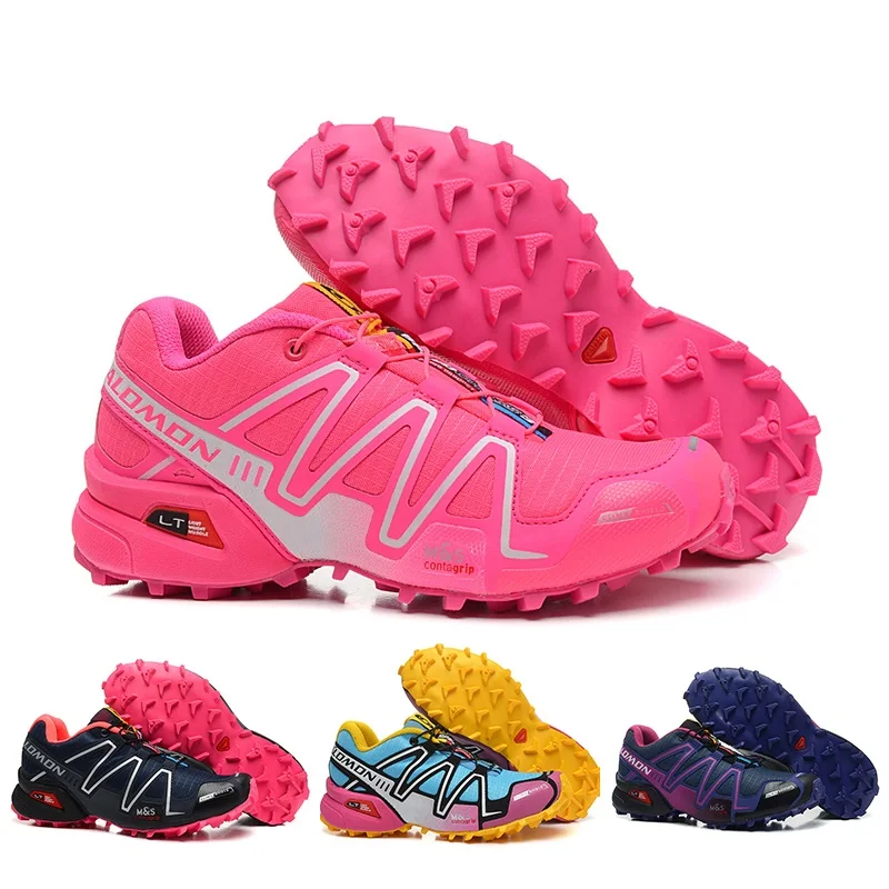 Salomon Скорость Крест 3 CS дышащие кроссовки Воздухопроницаемый Кроссовки Zapatillas