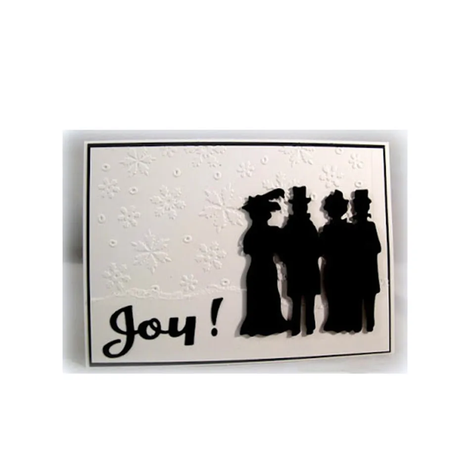 

YaMinSanNiO Human Figure Metal Dies Cutting Dies Scrapbooking Embossing Dies Cut Stencils Cards Craft Dies for New 2019