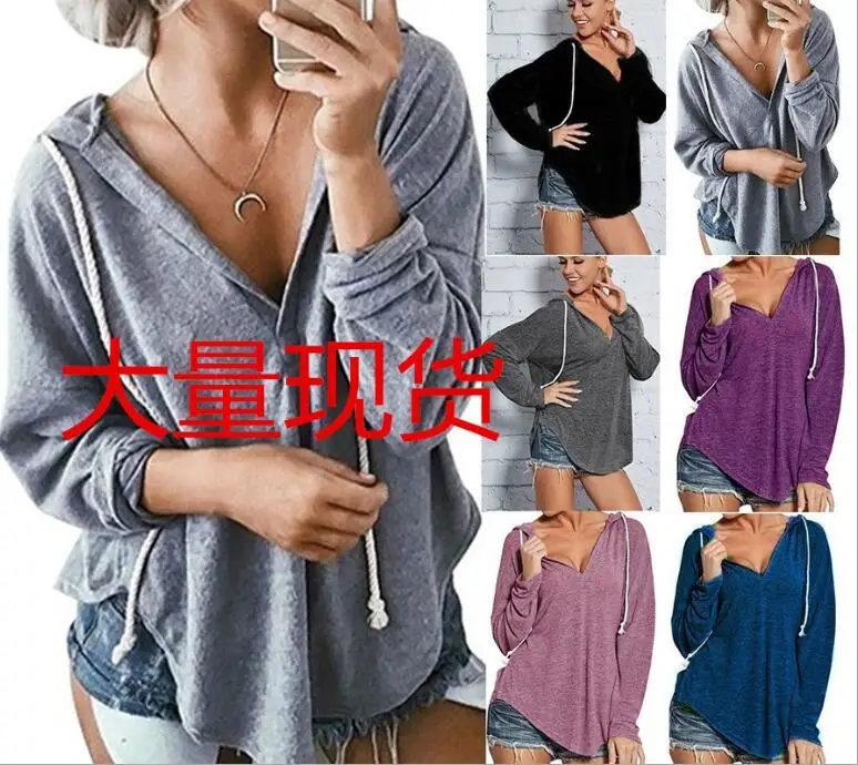 TP-127  24 women's wish cross-border products Europe and America shirt loose T-shirt