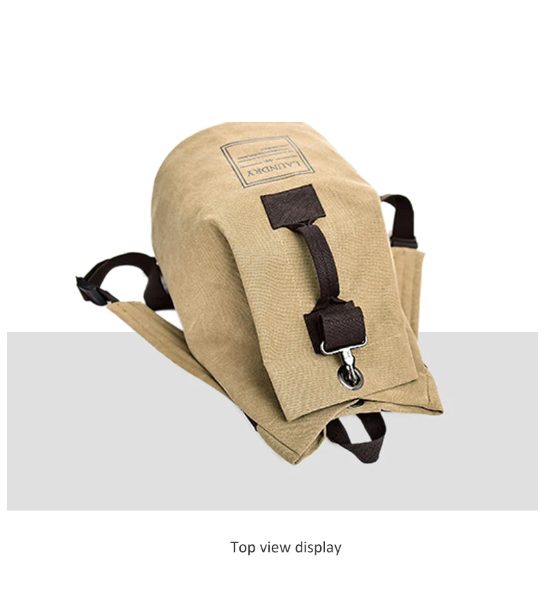 Для мужчин рюкзак с кулиской ноутбук рюкзак ведро Мужской Винтаж Холст восхождение чемодан пеший Туризм сумка походный рюкзак XA124D