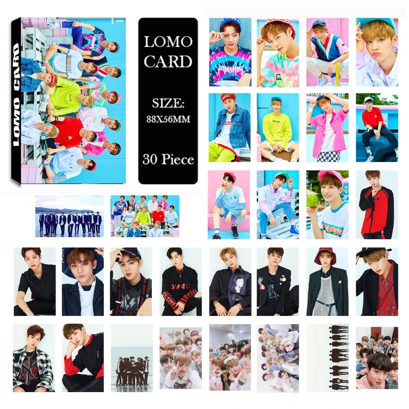 Kpop Wanna One Daniel Lai Guan Lin Park Jihoon I Promise You To Be One Album Lomo Cards Self Made Paper Photo Card Photocard Jewelry Findings Components Aliexpress