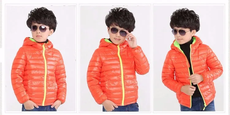 Menino e Menina Cabolsa com Capuz Menino para Baixo Crianças Outerwear Inverno Quente Algodão-acolchoado Roupas Jaqueta Criança 5-11 Anos 29 casaco com capuz crianças algodão-acolchoado roupas menino