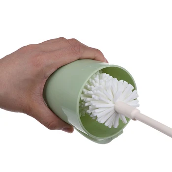 

1Pc Handle Sponge Wash Cup Baby Milk Bottle Brushes Long Cleaner Easy To Clean Bottle Glass Insulation Pot Brush Kitchen Tools
