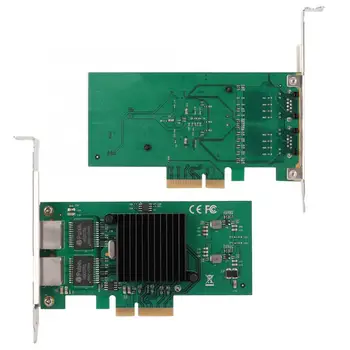 

SE-LGI576A-2BT 1000M Transmission Rate PCI-E X4 Double Port Gigabit Ethernet Network Card New