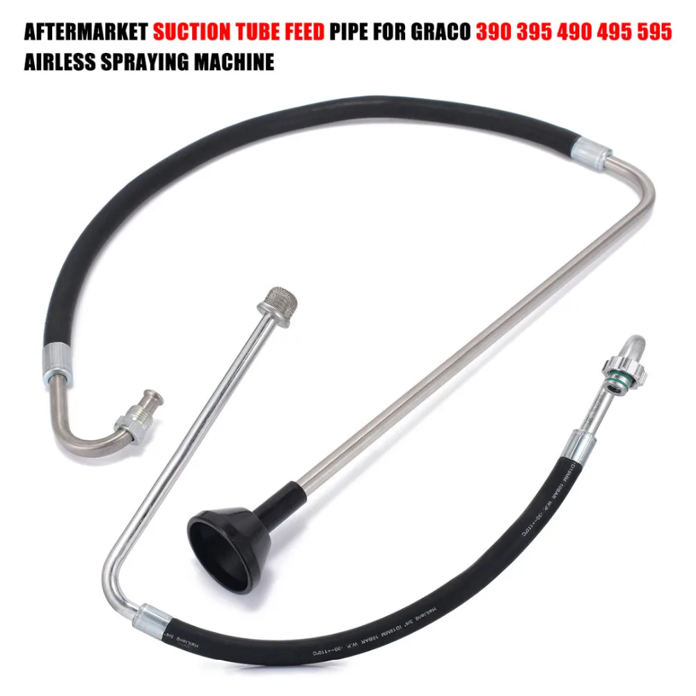 

1pc Suction Tube / Reflux Line For 390 395 490 Airless Spraying Machine Fittings Paint Sprayers Mayitr Tool Parts