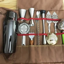 Барная сумка для инструментов, Mixology сумка, профессиональная сумка для бармена, пустая сумка