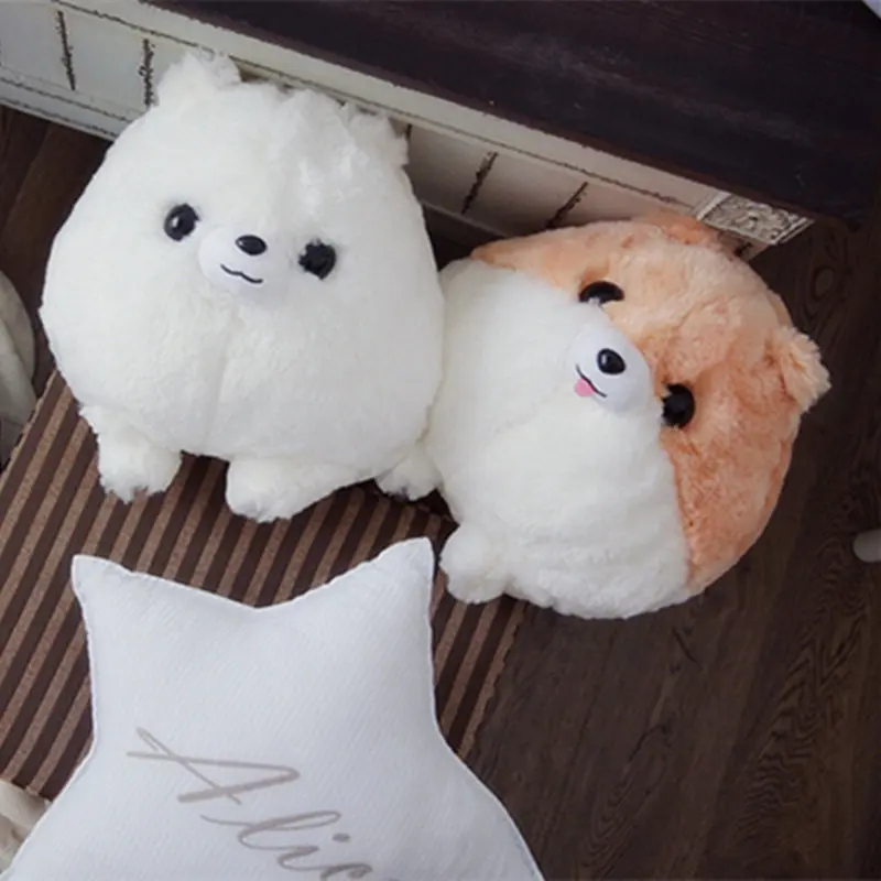 1pc Sitting Height 30cm Plush Dog Doll Toys Stuffed Kawaii Pomeranian Dog Toy Plush Animal Toy Children Gift Girls Gifts 1pc Sitting Height 30cm Plush Dog Doll Toys Stuffed Kawaii Pomeranian Dog Toy Plush Animal Toy Children Gift Girls Gifts