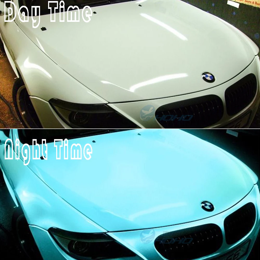 

Luminous Car Wrap Vinyl Roll Film Air Bubble Free Car Sticker for Glow in the Dark Vinyl