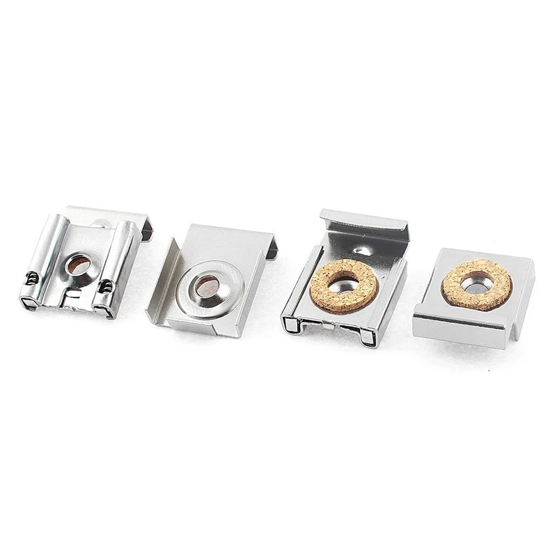 

CNIM Hot Spring Loaded Adjustable Wall Hanging Mount Mirror Clip Brackets Set