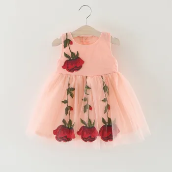 

Baby Girl Dress Summer 2018 Cute Toddler Girls Clothes Lace Tutu Dress Newborn Vestidos Infant 1 Year Birthday Party Dresses