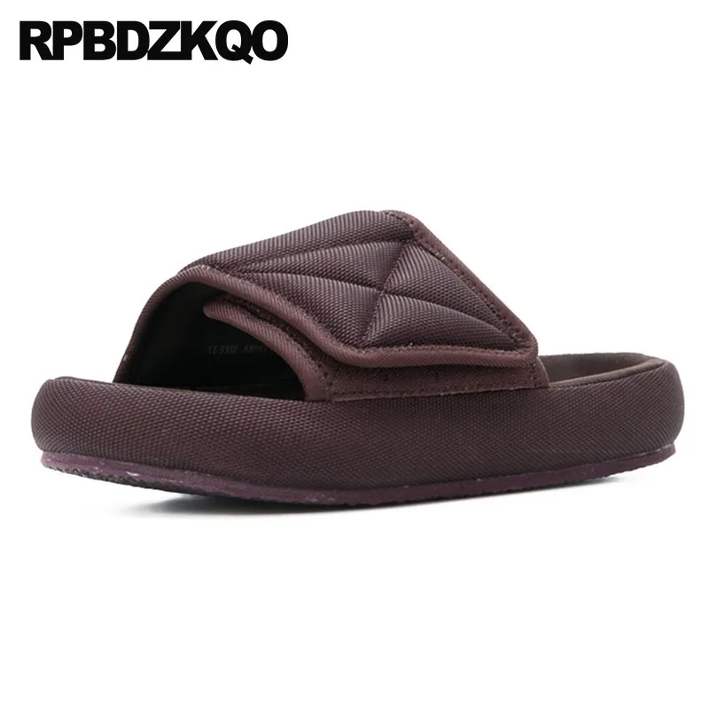 

11 Flatforms Women Home Platform Big Size Shoes Slides 44 Autumn Flat Ladies Brand Designer Slippers Runway House Sandals Indoor