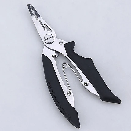 

Fishing Pliers Line Cutter Hook Remover Folding Stainless Steel Fish Use Scissors Fish Grip Fishing Tackle Tools 1pcs