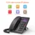 Горячая Продажа Fanvil X3SP IP Phone Industry Phone Smart Deskphone 2 SIP Линии HD Voice POE Enabled Dual-Functional Back Rack