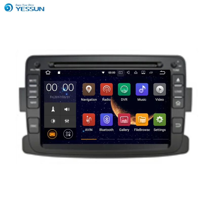 YESSUN For Renault Duster 2012~2013 Android Car GPS Navigation DVD player Multimedia Audio Video 
