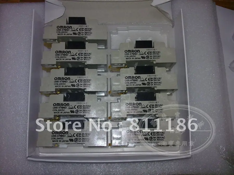 

1pcs/lot  G6B-47BND-DC24V solid-state relay is new , in stock.