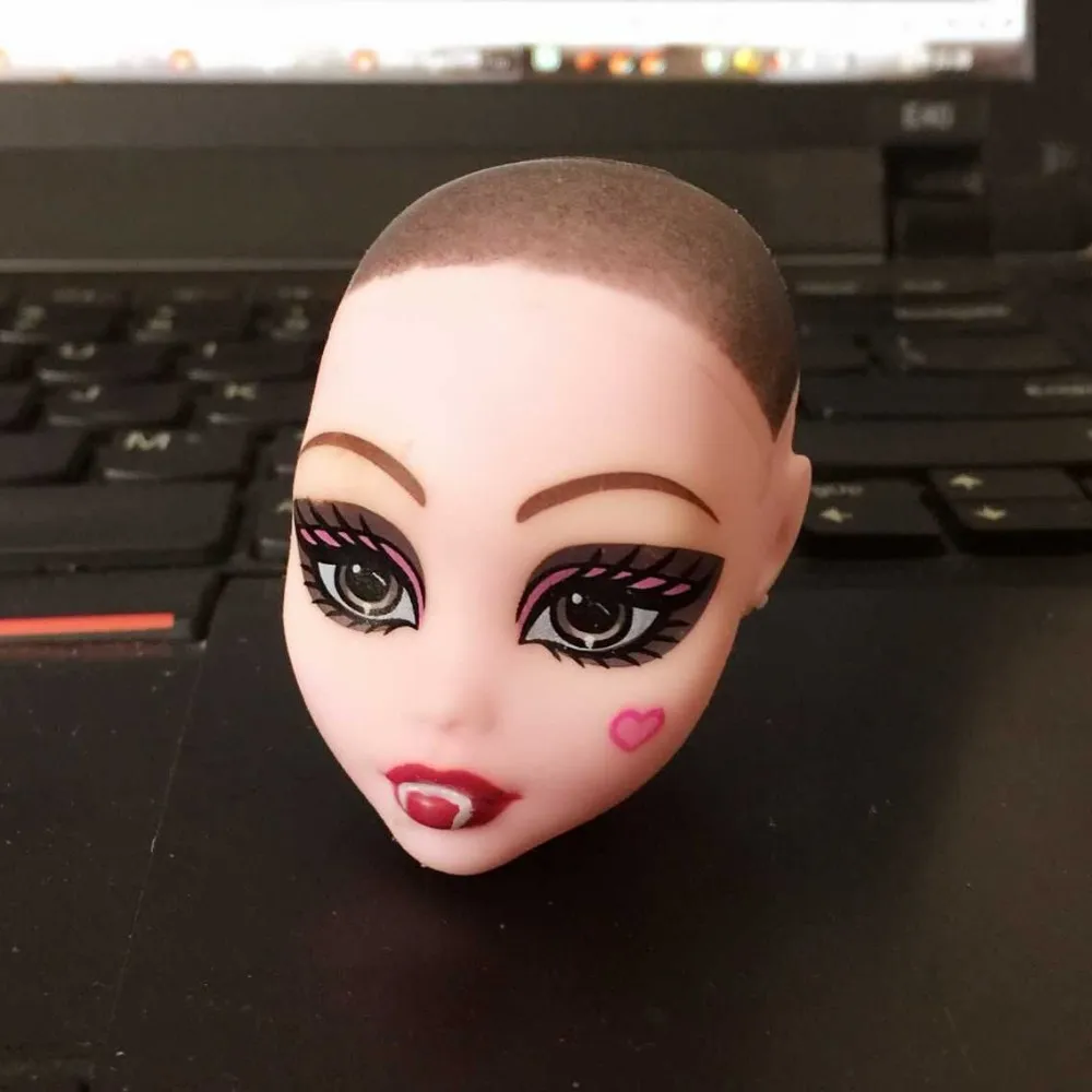 Одна кукла головы diy куклы головы для Monster inc., аксессуары для монстров игрушки куклы