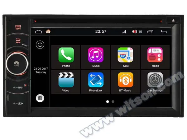 Discount 6.2" Android 8.0 OS 2 Din Car Navigation GPS Double Din Car DVD Multimedia Two Din Car Radio with Optional Car Play Function 5
